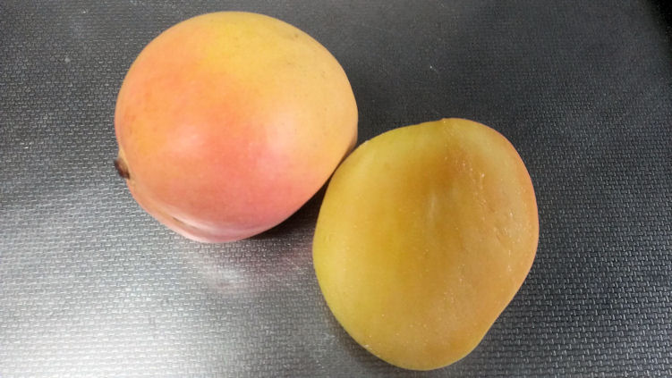 ピーチマンゴーの果実（切り身）